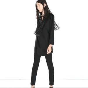 Black Zara Fringe Dress for Sale up to 90% Off: Poshmark